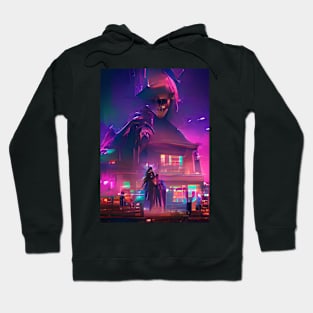 HALLOWEEN IN A FUTURE AMERICA Hoodie